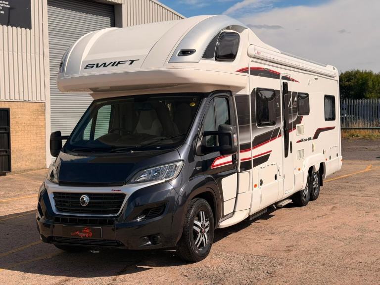2018 Fiat SWIFT KON-TIKI 649 BLACK EDITION 6 BERTH MOTORHOME WITH 6 BELTS