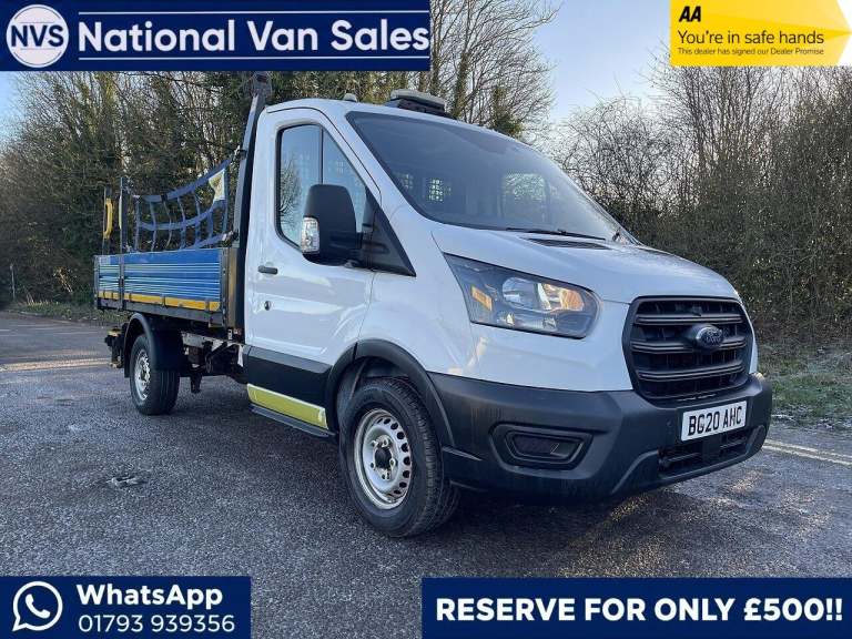 2020 Ford Transit FORD TRANSIT 350 RWD 2.0 130 L2 TIPPER CHASSIS CAB Diesel Manual