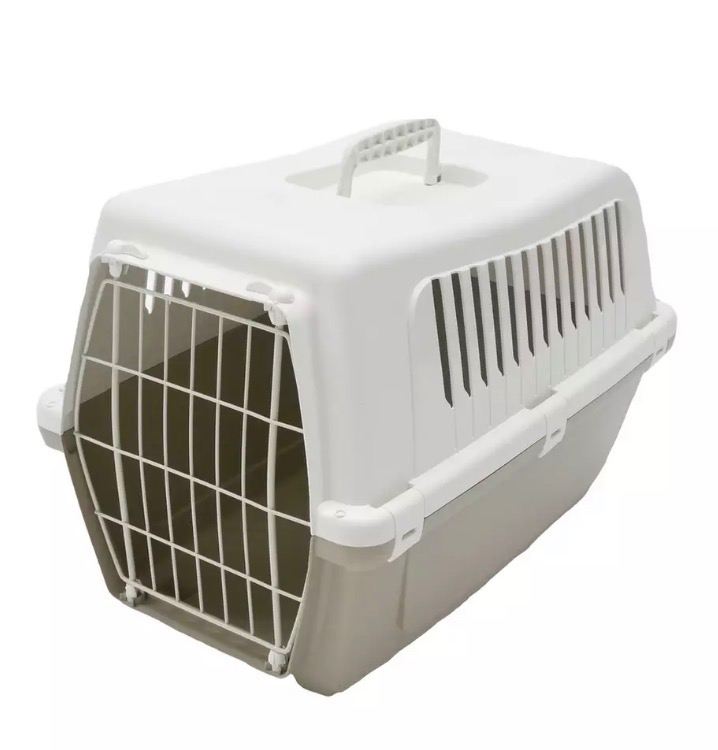 Plastic Pet Carrier With Cushion 