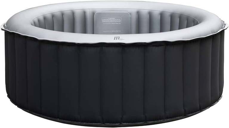 MSpa Silver Cloud 6 Seater Inflatable Hot Tub Spa – Full Set Up – Working Perfectly