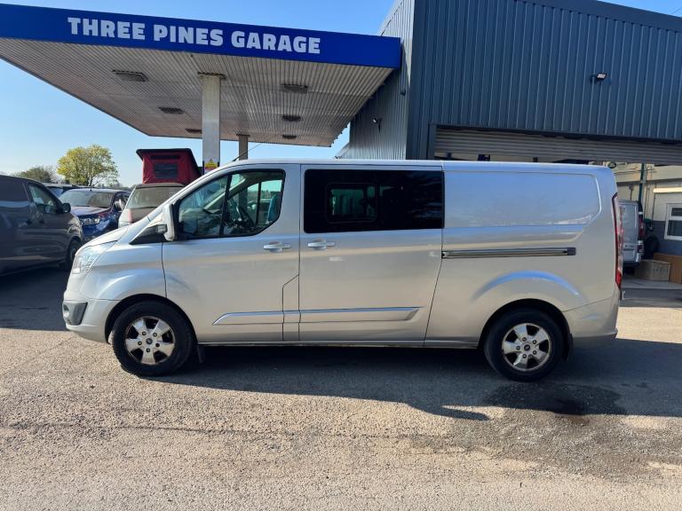 Ford Transit Custom 2.0 TDCi 130ps L2 Limited Factory Fit Crew Cab Ulez No Vat