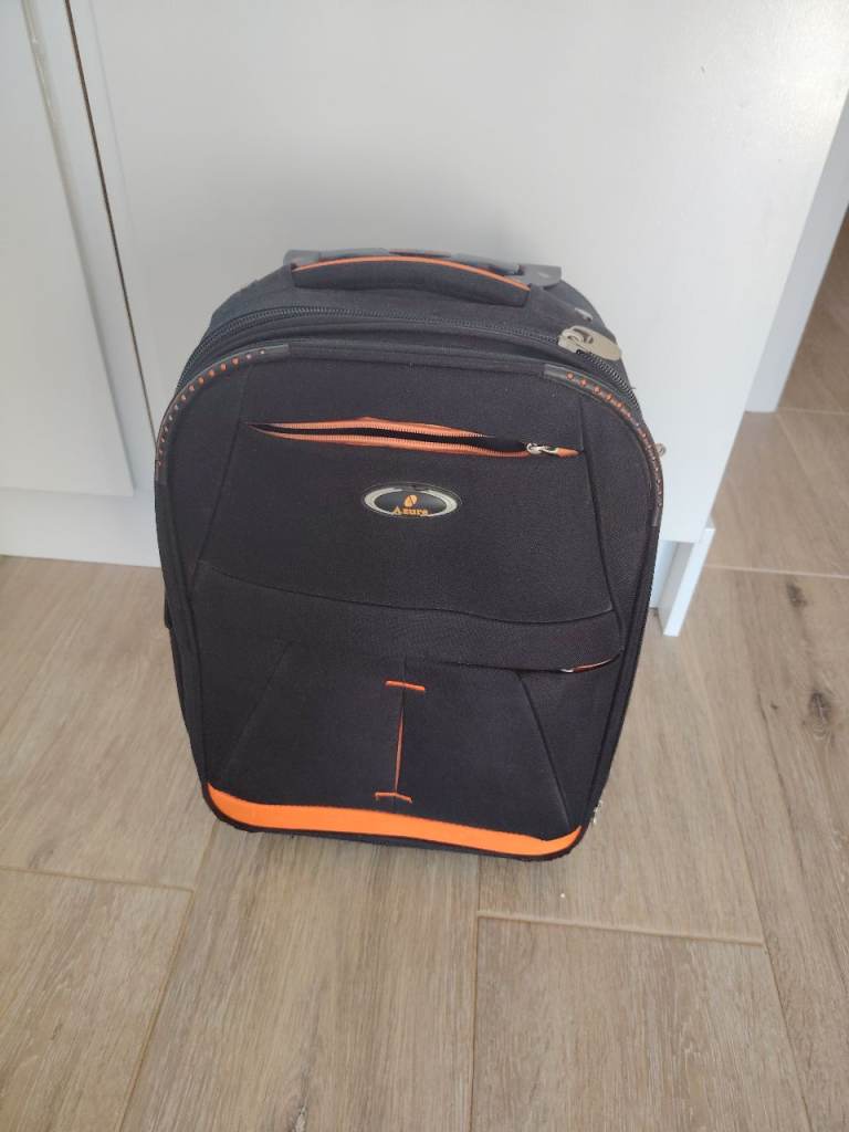 Azure suitcase cabin language overnight weekend extendable long handle