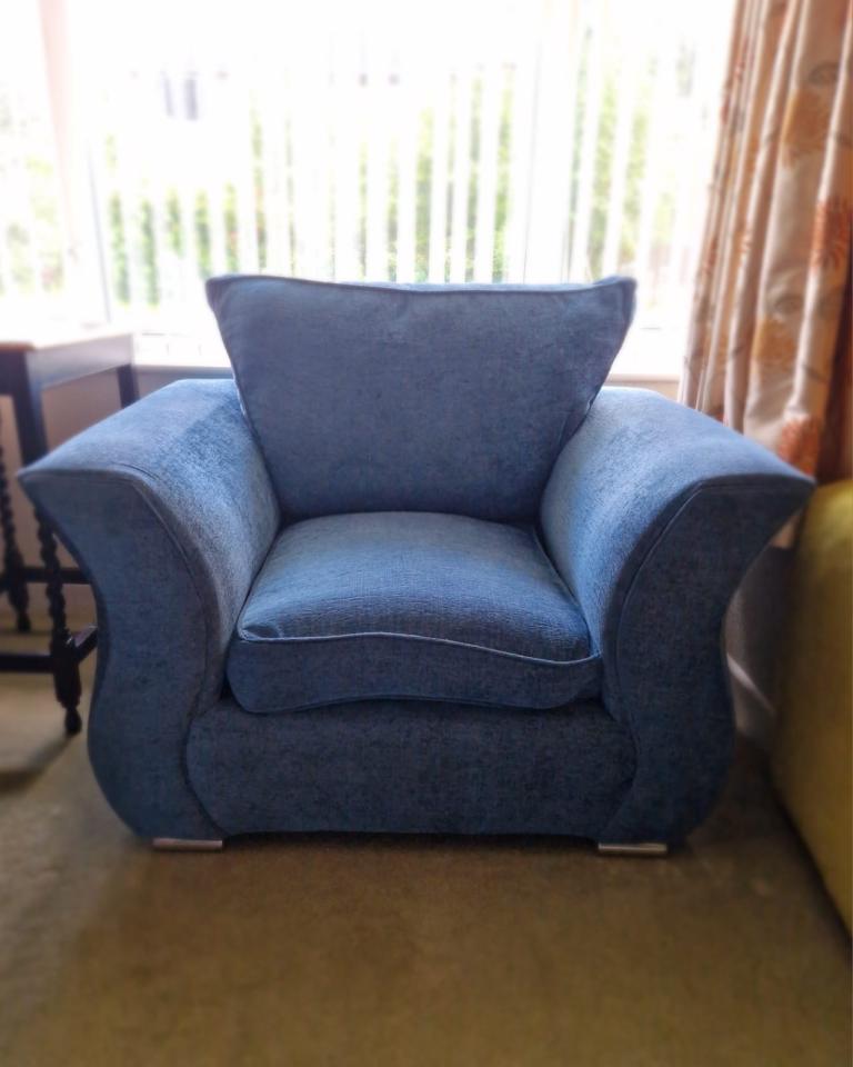 Blue Armchair