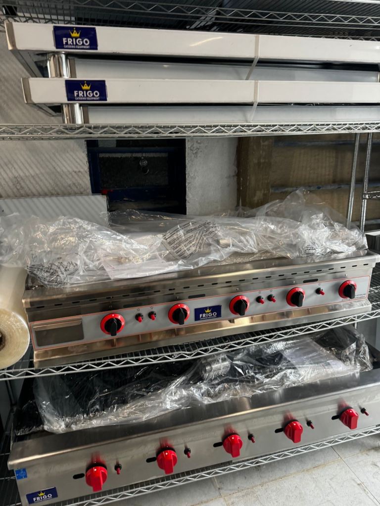 Commercial charcoal gas grill gas griddles top quality 