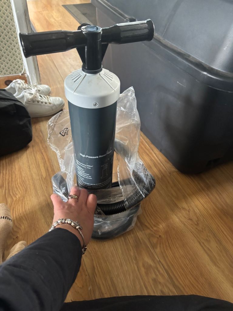 High Pressure Hand Pump – Grey, New