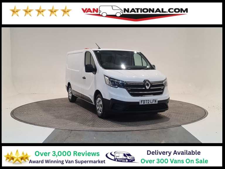 2022 Renault Trafic 2.0 DCI Sl28 BUSINESS+ 120 BHP SWB Panel Van Diesel Manual