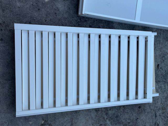 Tutti Bambini Katie Cot Bed in White with Sprung Mattress