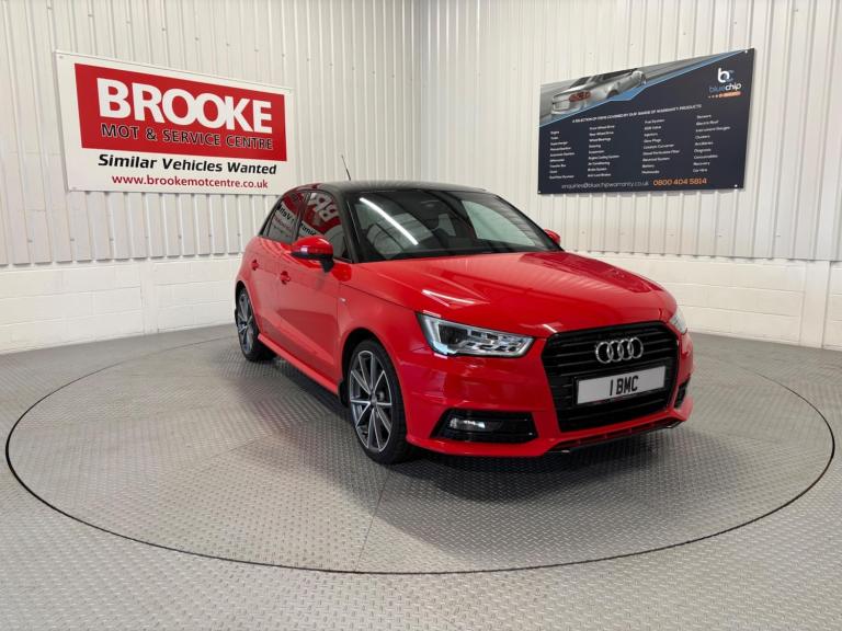 2016 Audi A1 1.4 TFSI Black Edition Sportback Euro 6 (s/s) 5dr (Nav) HATCHBACK Petrol Manual