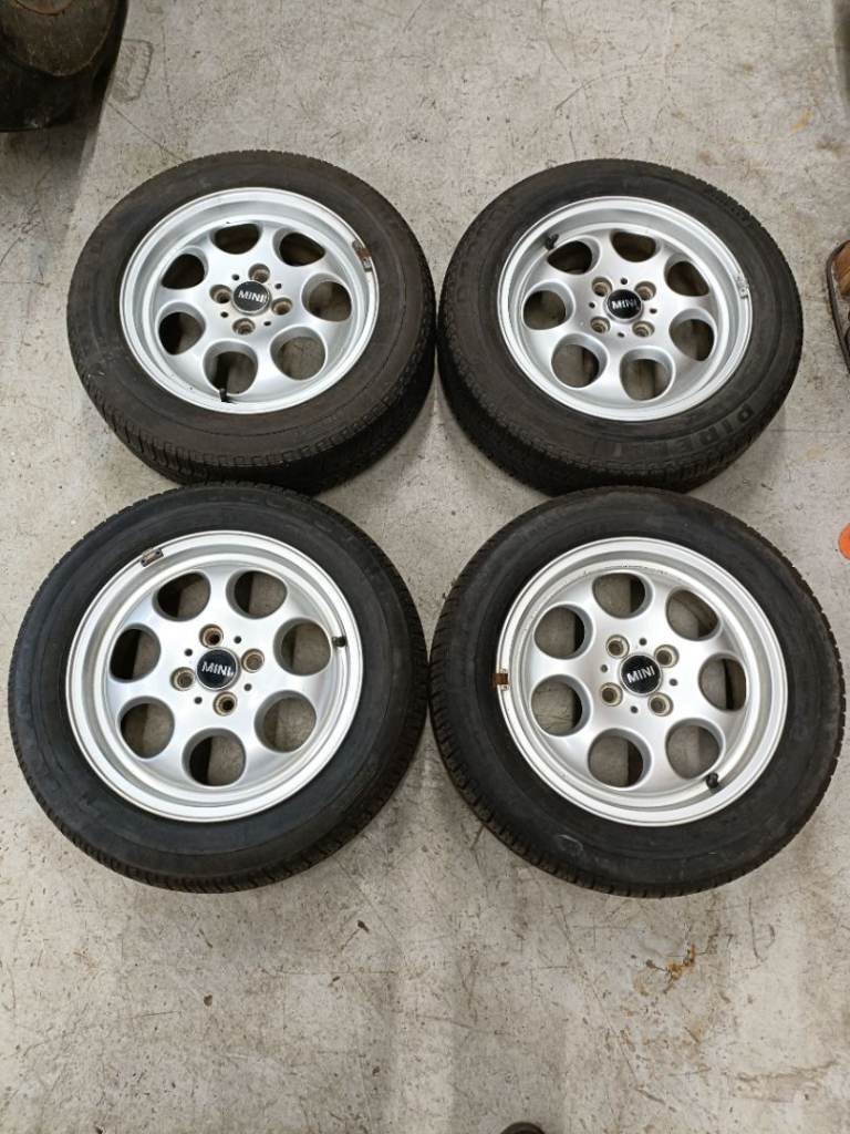 Mini R50 Pepperpot Alloy wheels 15"
