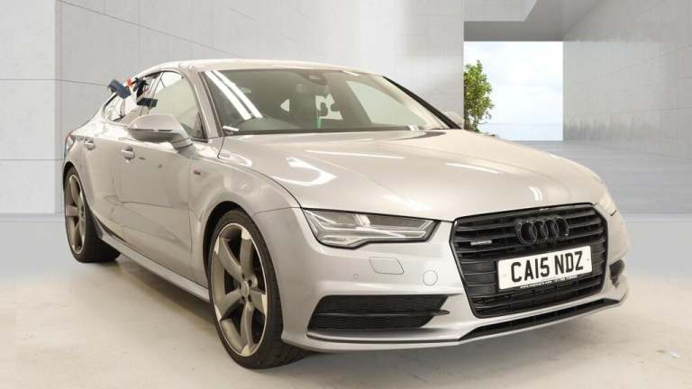 2015 Audi A7 3.0 TDI Quattro 272 Black Edition 5dr S Tronic HATCHBACK DIESEL Automatic
