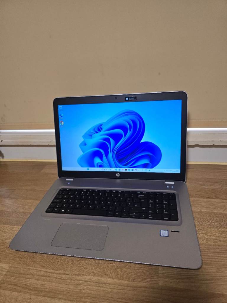 Hp probook laptop i5 8gb ram 128gb ssd +1tb hdd 17 inch screen 