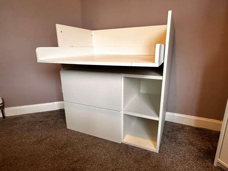 image for IKEA SMÅSTAD White Change Table/Desk £25