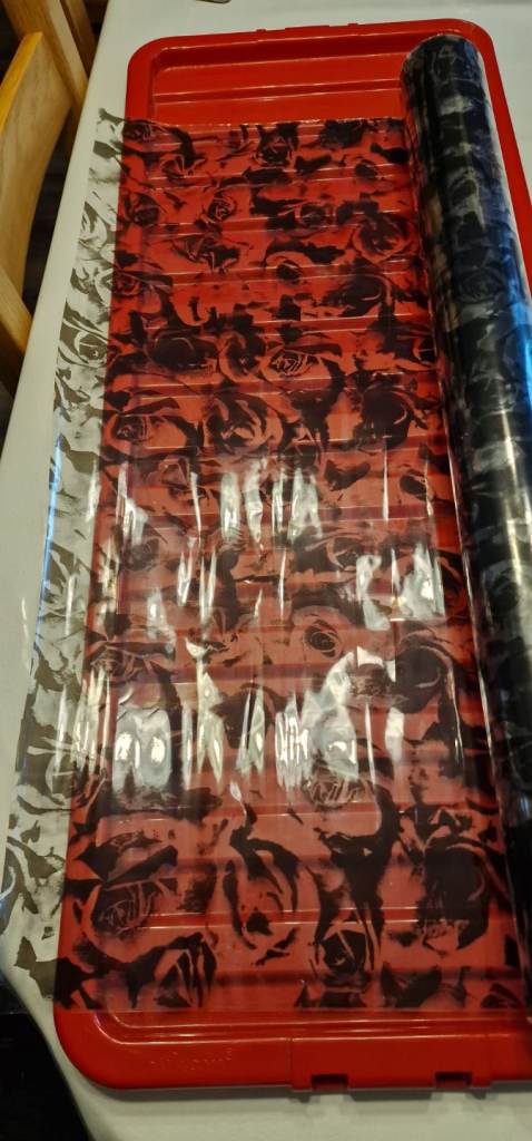 image for Black and  clear cellophane 