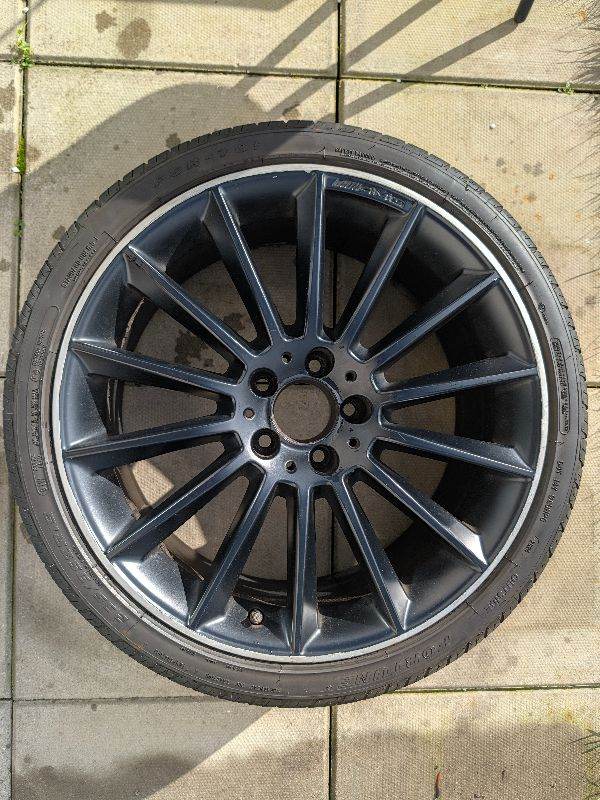 1 x 19" Mercedes A Class AMG A35 CLA35 W177 Turbine Alloy Wheel A1774011900