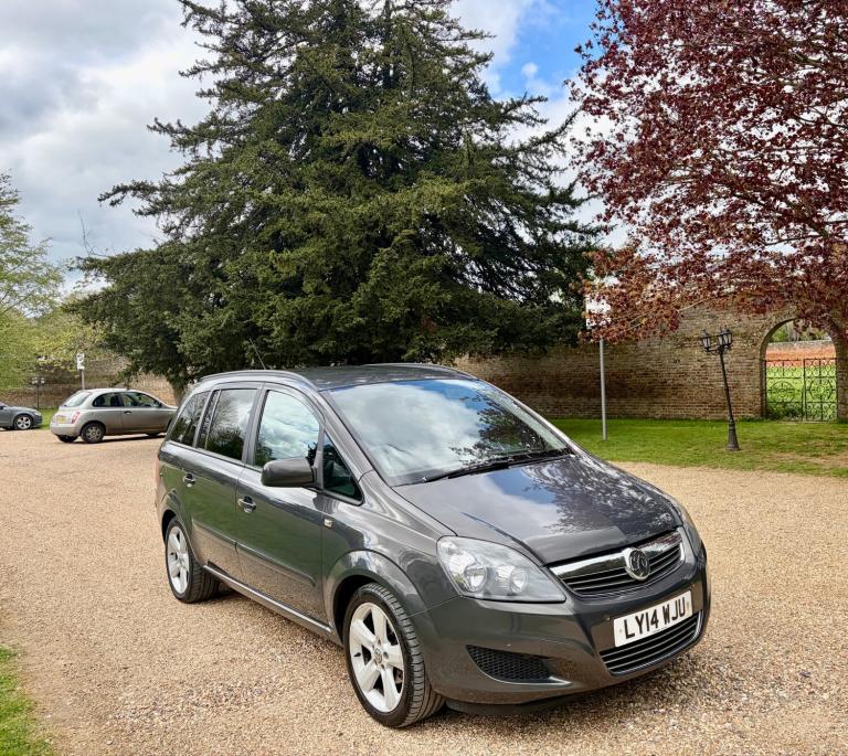 2014 Vauxhall Zafira 1.8i [120] Exclusiv 5dr MPV Petrol Manual