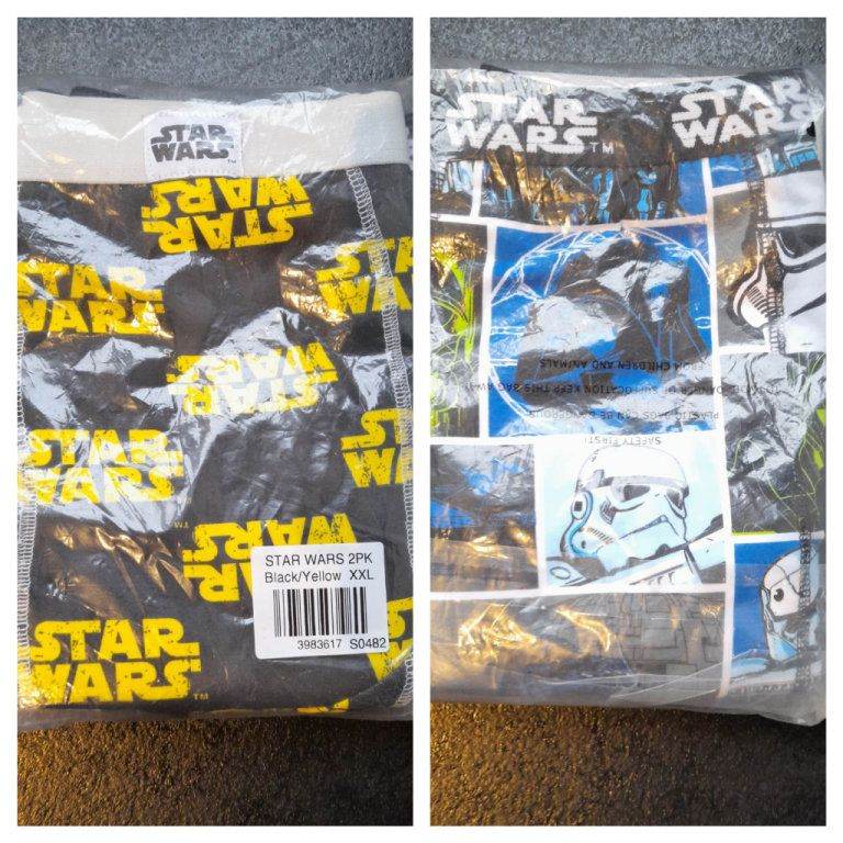 2 Pack Star Wars Boxer Shorts [XXL]