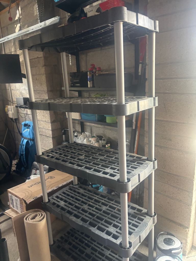 Rubber Maid Garage Shelving System