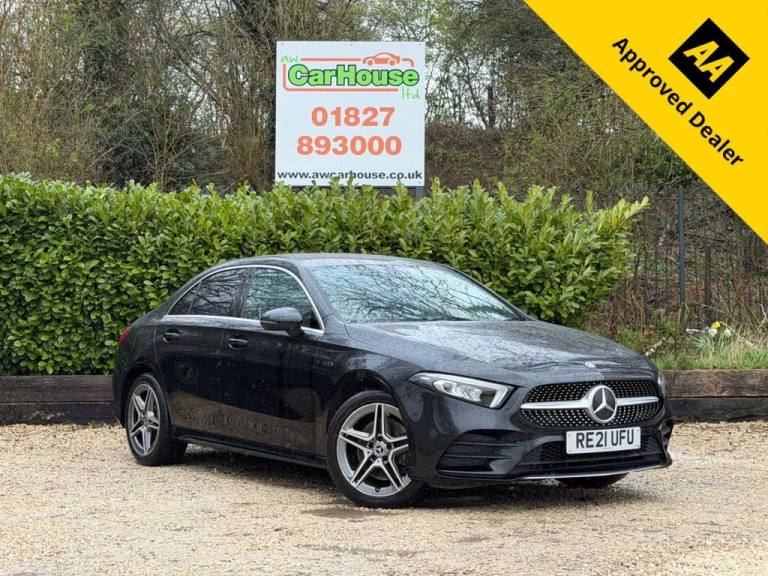 2021 21 MERCEDES-BENZ A-CLASS 1.3 A250E 15.6KWH AMG LINE SALOON 4DR PETROL PLUG-