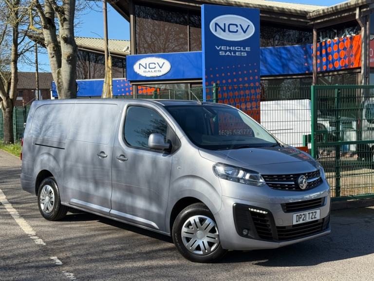 2021 Vauxhall Vivaro 3100 2.0d 120PS Sportive H1 Van PANEL VAN DIESEL Manual