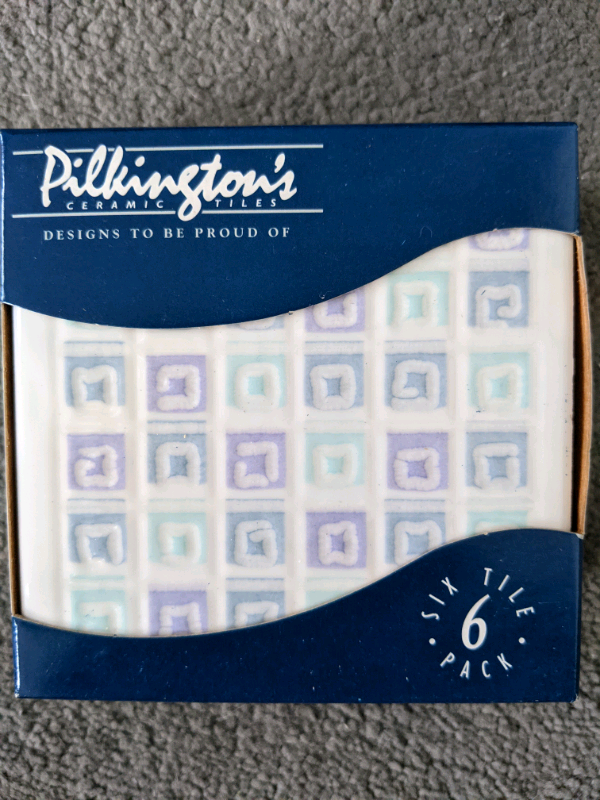 Vintage Pilkington 30 Ceramic Tiles