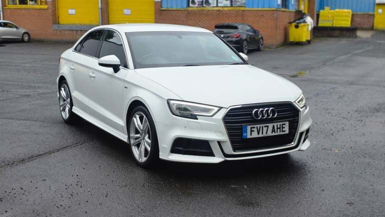 2017 Audi A3 1.6 TDI S Line 4dr S Tronic SALOON Diesel Automatic