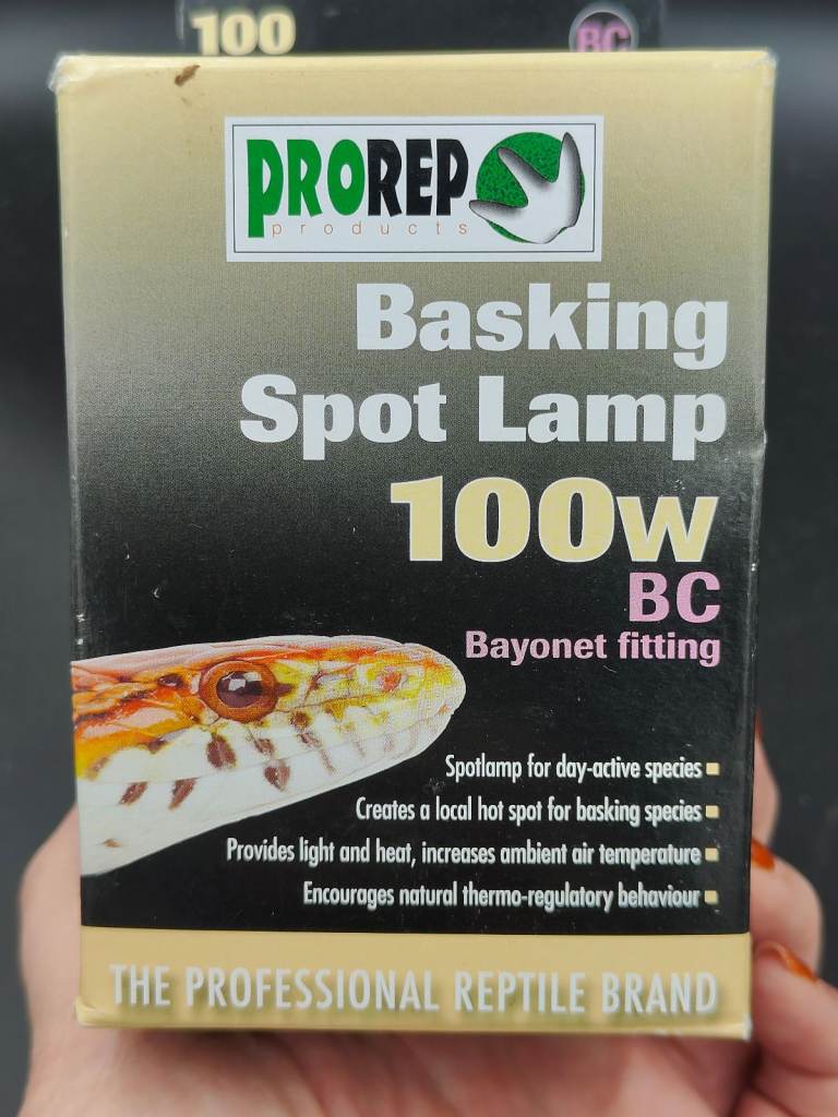 Reptile basking spot lamp 100W