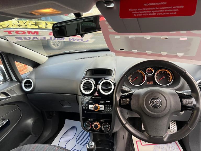 2010 Vauxhall Corsa 1.2i 16V Limited Edition 3dr HATCHBACK Petrol Manual