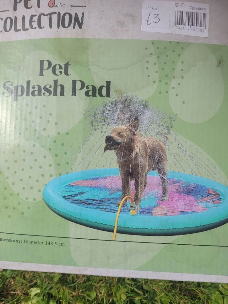 Dog splash pad