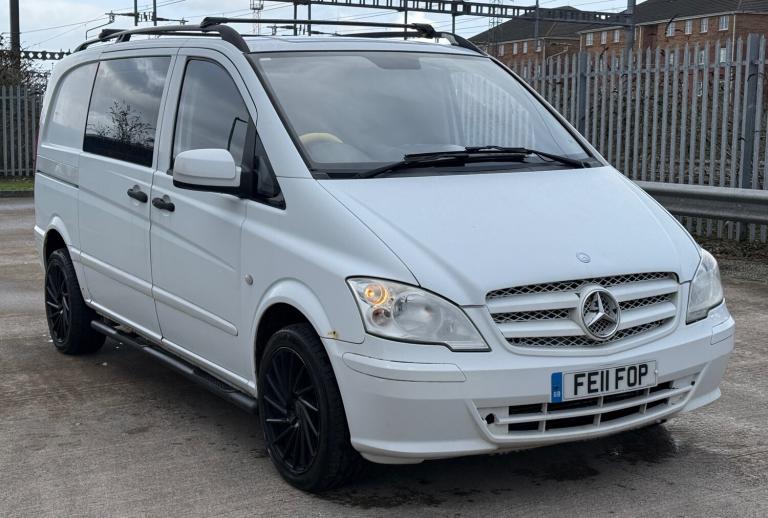 2011 Mercedes-Benz Vito 113 CDI Crew Cab 5 Seats Manual Compact SWB Dualiner PANEL VAN Diesel Manual