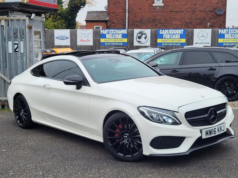 2016 Mercedes-Benz C Class C220d AMG Line Premium Plus 2dr Auto TOP SPEC COUPE Diesel Automatic