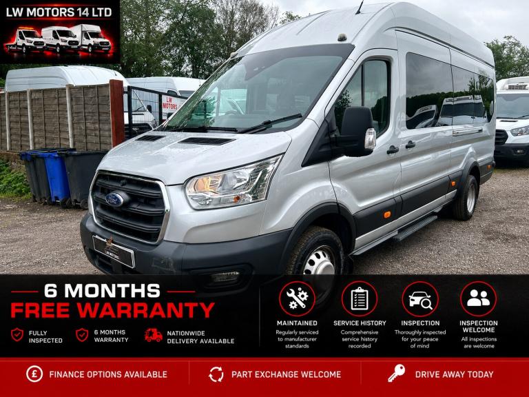 FORD TRANSIT T460 L4H3 EXLWB TREND 17 SEAT MINIBUS 2020 70 REG EURO 6 PRICE+VAT