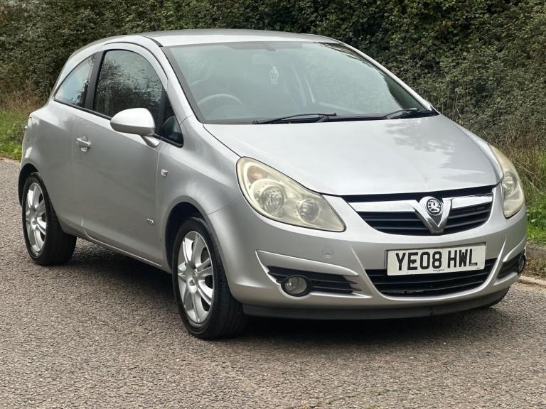 2008 Vauxhall Corsa 1.2i 16V Design 3dr HATCHBACK PETROL Manual