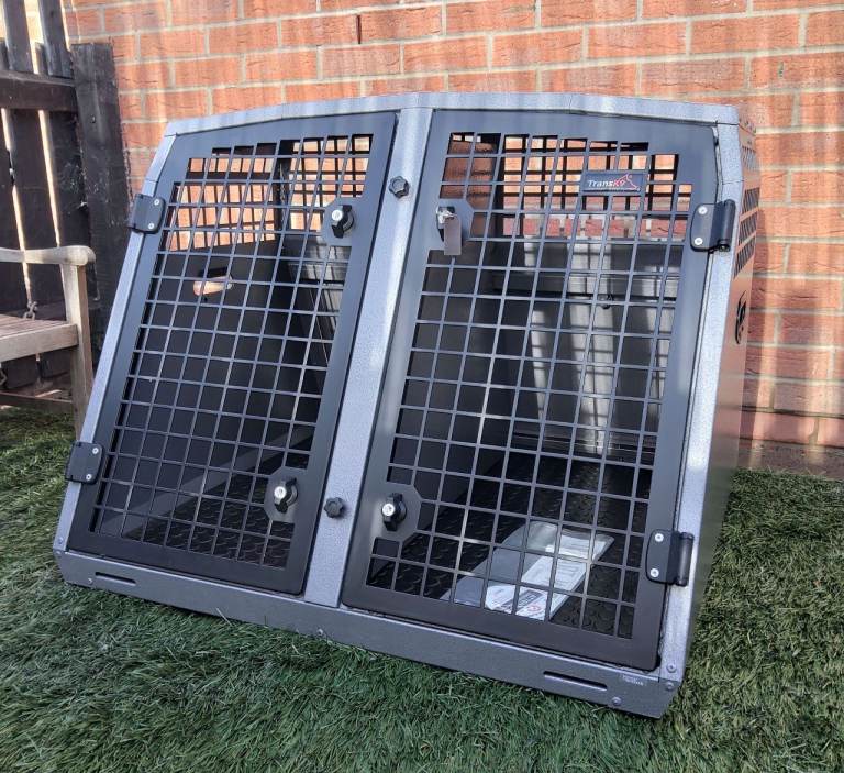 Trans K9 ( B49 ) Transport double dog cage ( Lockable & Crash Tested) TransK9