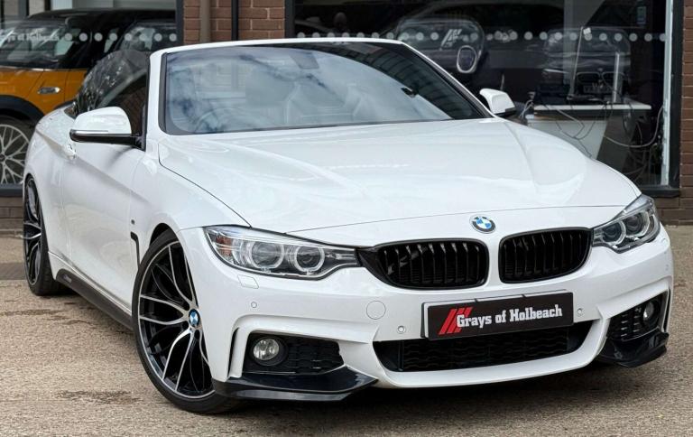 2015 BMW 4 Series 2.0 420i M Sport Auto 2dr Convertible Petrol Automatic