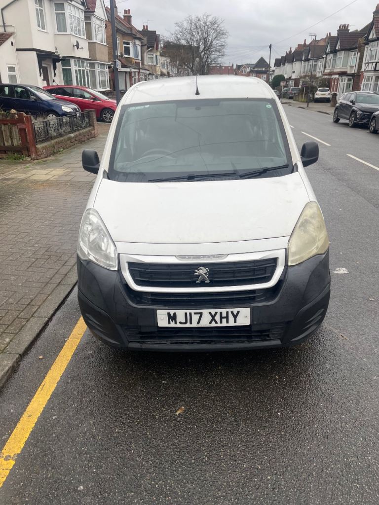 Peugeot, PARTNER, Panel Van, 2017, Manual, 1560 (cc)