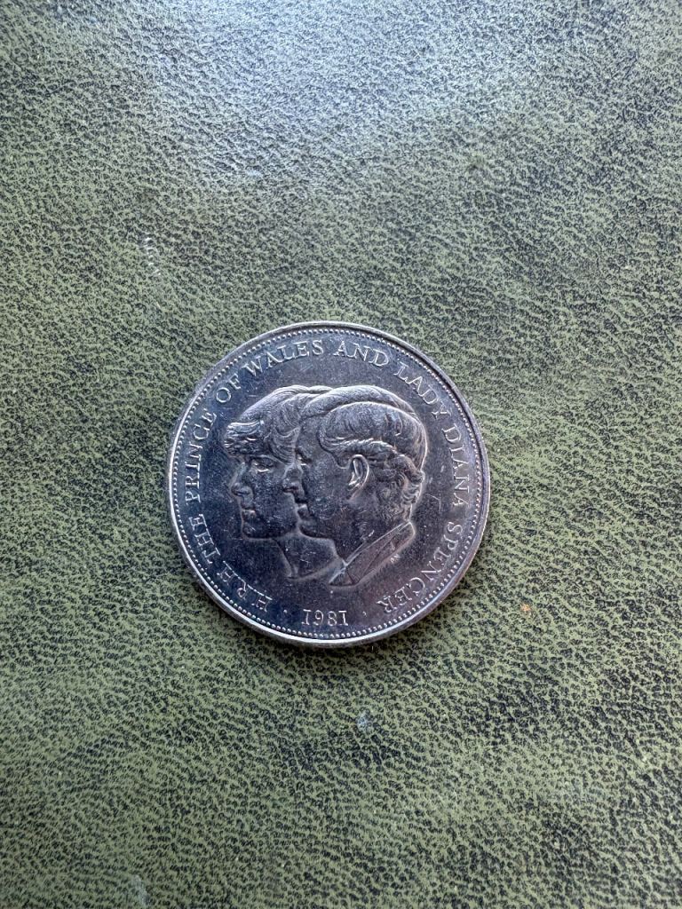 1981 Prince Charles & Lady Diana Wedding Commemorative Coin