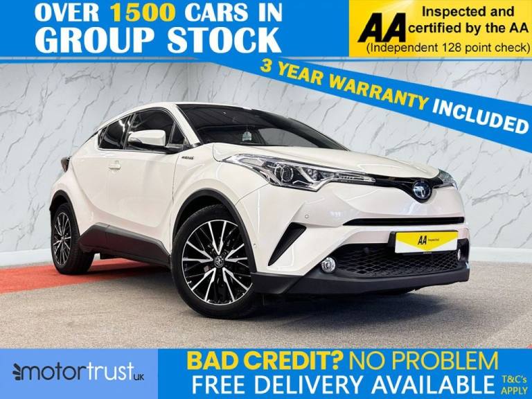 2019 Toyota C-HR 1.8 VVT-h Excel SUV 5dr Petrol Hybrid CVT Euro 6 (s/s) (122 ps) HATCHBACK PETROL...