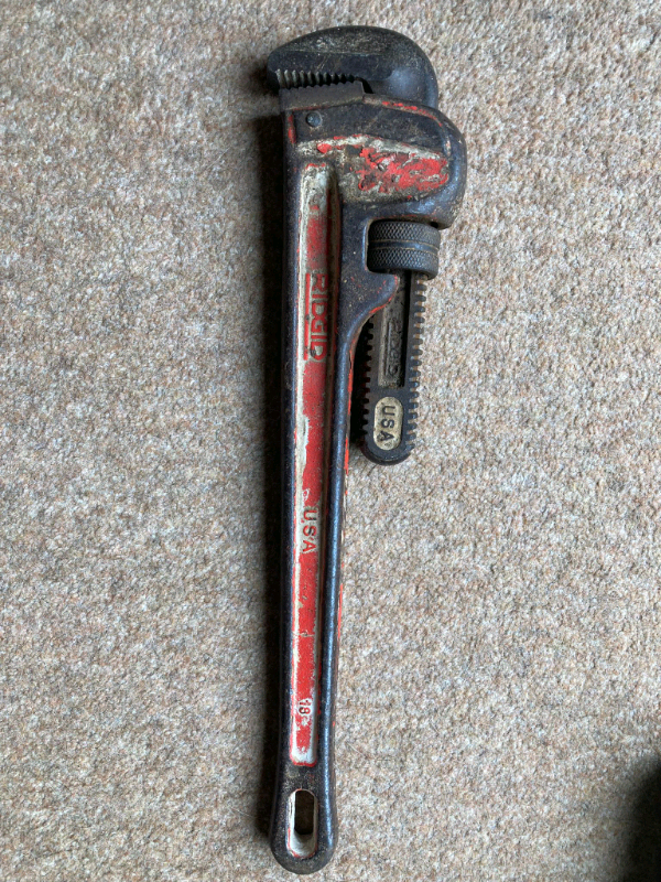 Ridgid 18" Stillsons 