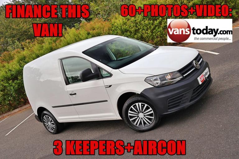 2018 Volkswagen Caddy 2.0 Caddy C20+ Startline TDI + Air Con Panel Van Diesel Manual