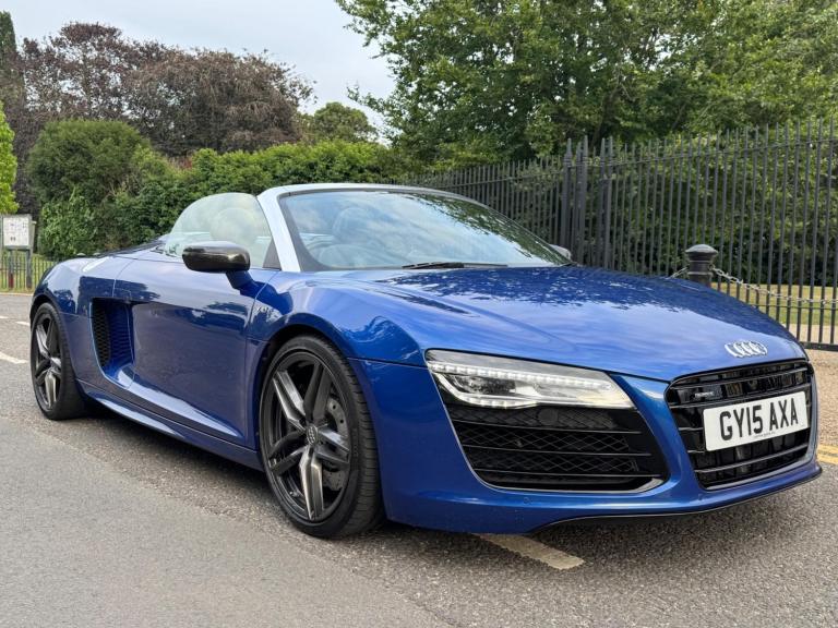 2015 Audi R8 5.2 FSI V10 Spyder S Tronic quattro Euro 5 2dr CONVERTIBLE Petrol Automatic