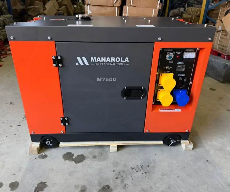 Manarola 5.5KW 7KVA Silent Diesel Generator