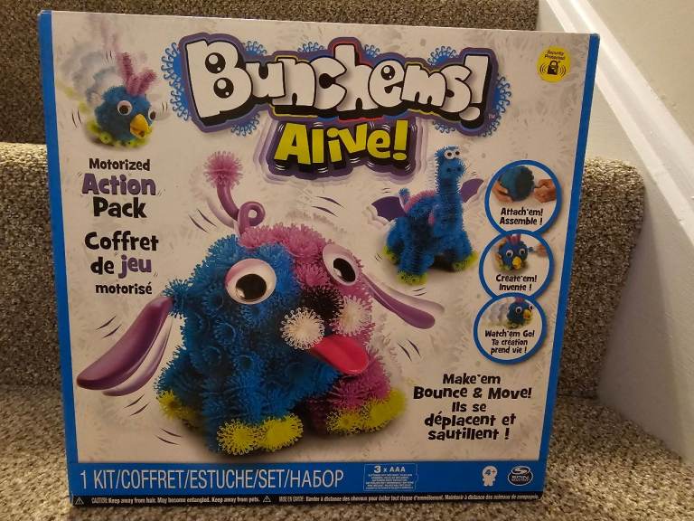 Bunchems Alive motorised pack. Complete