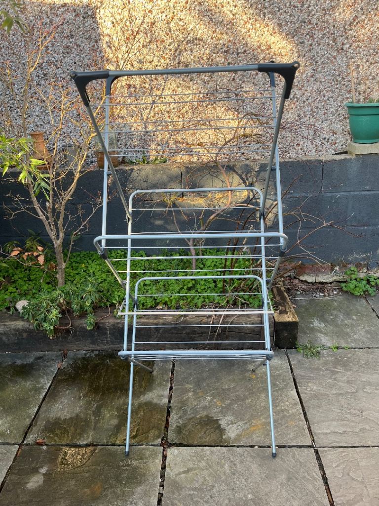 Metal Clothes Drying Rack - Good Condition
