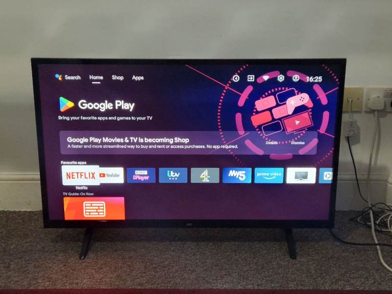 JVC Smart TV HDR Full HD Android Led 40 inches for sale 