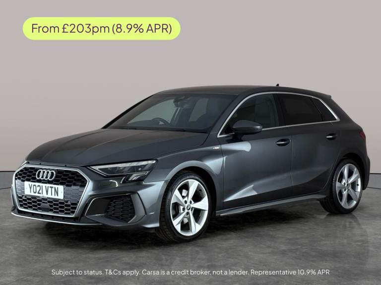 2021 Audi A3 30 TFSI S Line 5dr S Tronic HATCHBACK PETROL Automatic