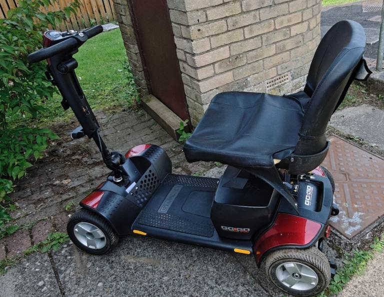 Mobility Scooter Go, Go Elite Traveller SportRed & Black, Good Condition