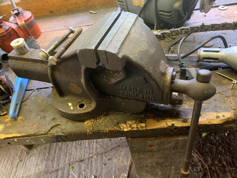 Vintage “Record” 34 Bench Vice