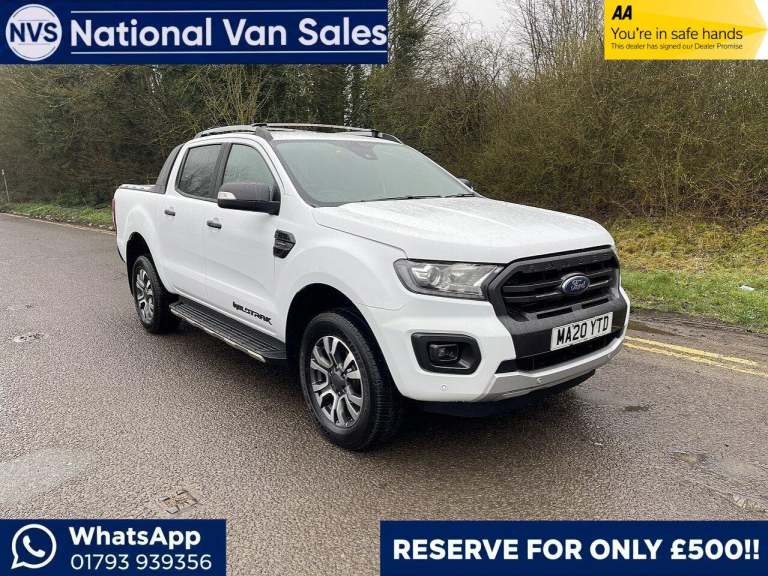2020 Ford Ranger 2.0 EcoBlue Wildtrak Auto 4WD Euro 6 (s/s) 4dr PICK UP Diesel Automatic