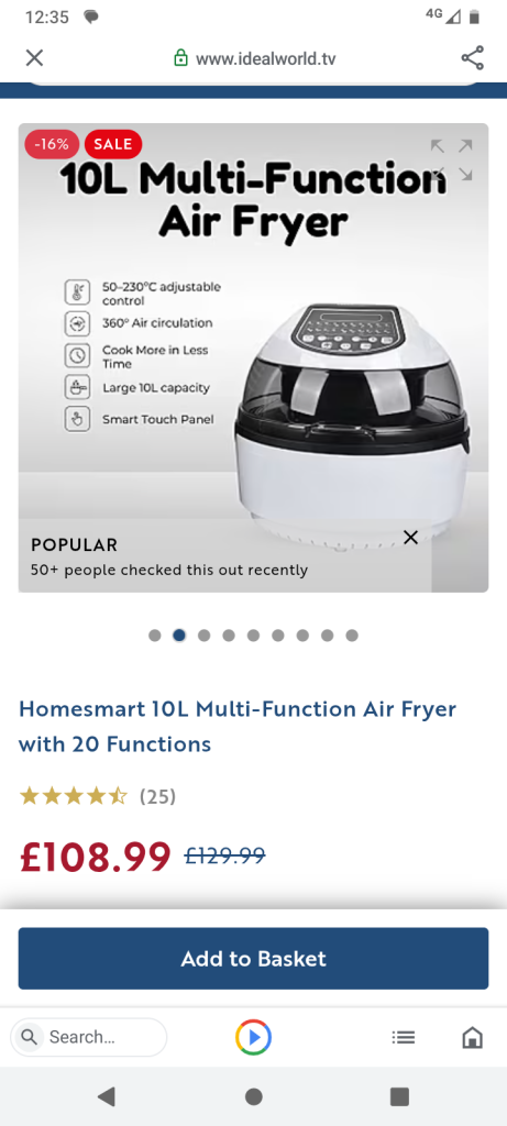 MULTIFUNCTION AIR FRYER 