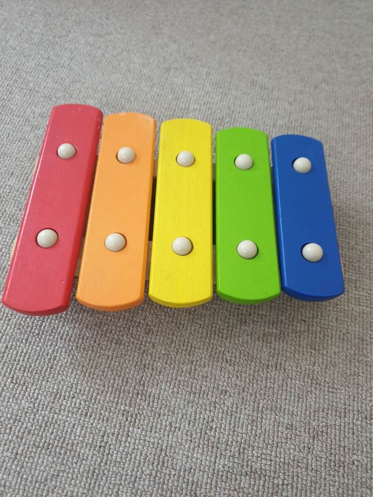 Montessori kids wooden musical xylophone